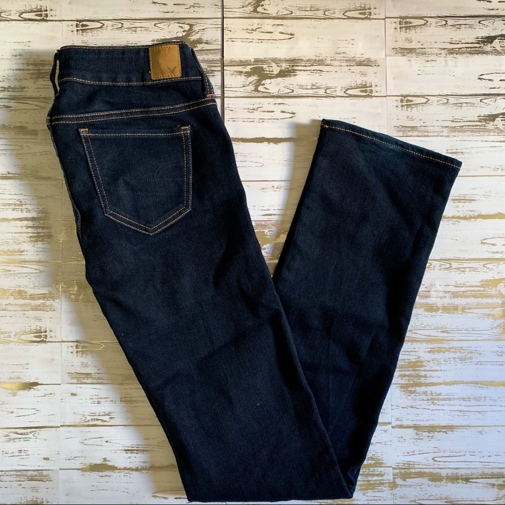 American Eagle Straight Dark Wash Jeans